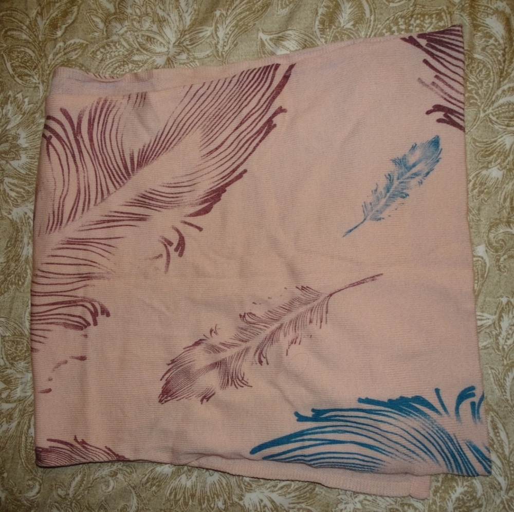 Pink scarf